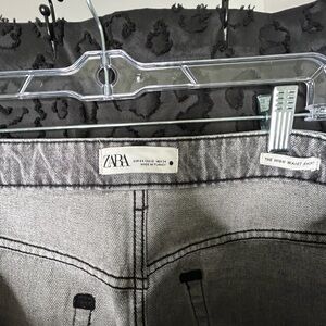 Zara Gray High Waist Shorts